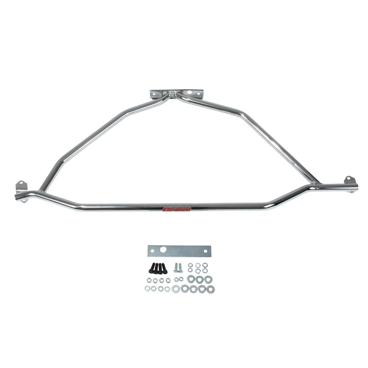 Fits 1986-1993 Mustang Strut Tower Brace (Powder Chrome)-25040